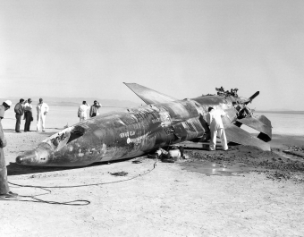 X-15-2 crash at Mud Lake, Nevada